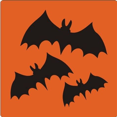bat stencil ideas  pinterest bat template halloween
