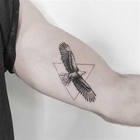 Eagle Tattoo By Mr Gulliver Inked On The Left Arm In 2020 Eagle