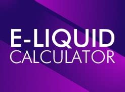 liquid calculator  instant  mixing   liquids vapable