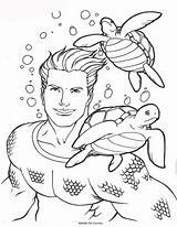 Aquaman Coloring Pages Superheroes Printable Kids Man Print Color Boys Kb Coloriages Fun Popular sketch template