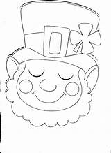 St Coloring Pages Patrick Patricks Crafts Kids Saint Leprechaun Face Printable Irlande San Color Sheets Colouring Activities Dessin Dibujos Coloriage sketch template