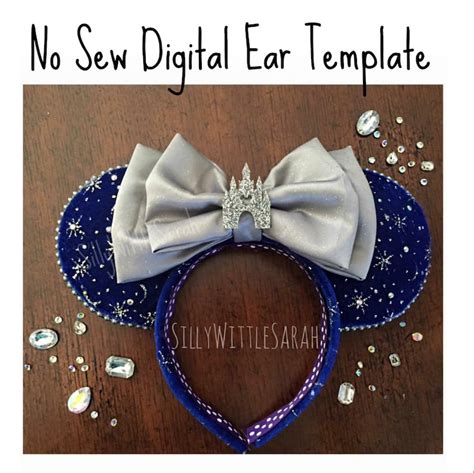 mouse ear template etsy