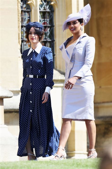 Celebrity Guests And Fascinators At The Royal Wedding