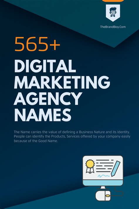 digital marketing agency names video infographic