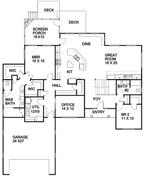 story house plans  basement bedrooms openbasement