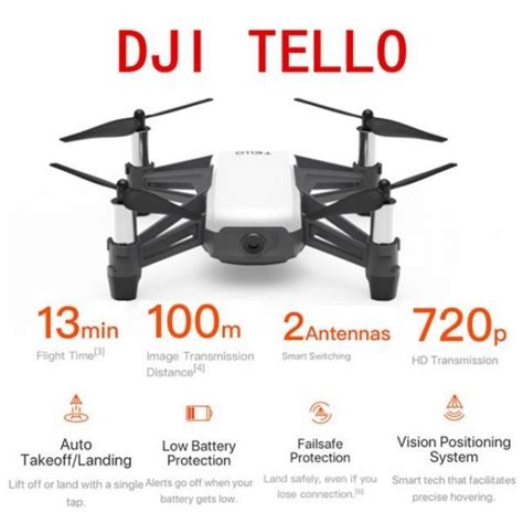 ryze dji tello mini camera drone   extra batteries option tech nuggets