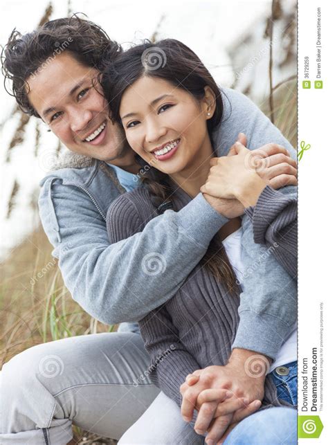asian man woman romantic couple on beach dunes stock image image of holiday women 36729259