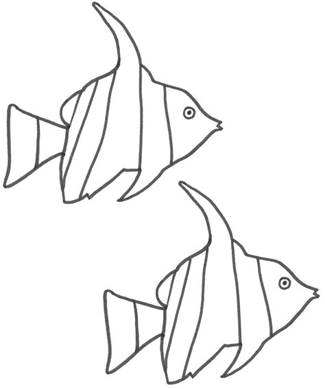 angel fish coloring pages clipart  clipart
