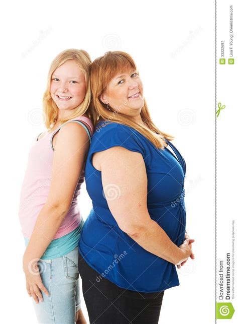 teen daughter is taller than mom stock image image of forties affection 33222697