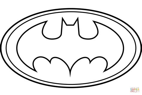 batman logo coloring page printable batman logo batman coloring
