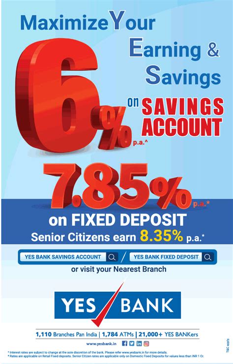 bank maximize  earning  savings  fixed deposit ad advert gallery