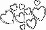 Heart Clipart Hearts Clip Double Line Drawing Outline Cliparts Tattoo Library Coloring Collection Clipartfest Kablam Sketchy Wikiclipart Clipartbest 1158 Pages sketch template