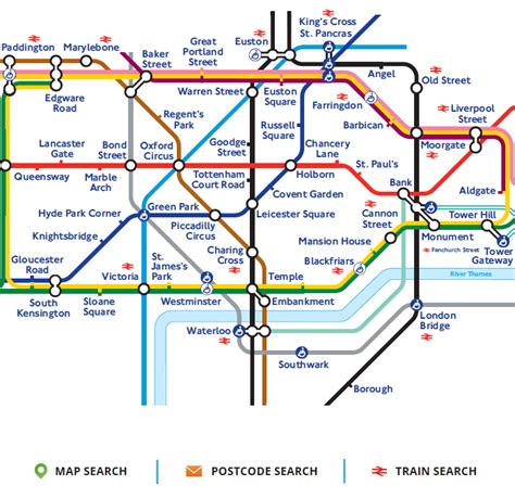 liverpool station london tube map