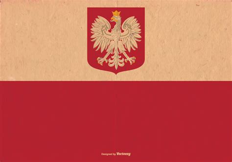 poland flag vector   vector art stock graphics images