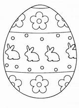 Uova Pasqua sketch template