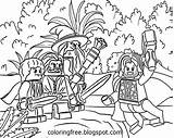 Hobbit Legoland Minifigures sketch template