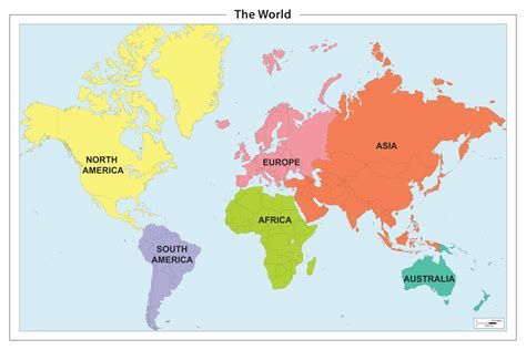 pics  map  world continents