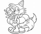 Tails Coloring Sonic Pages Fox Nine Friends Color Printable Getcolorings Christmas Tailed Getdrawings Print Colo Cream Colorings sketch template