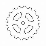 Gear Drawing Simple Gears Steampunk Imgarcade Clipart Maker Factory Vbs Fun Transformer sketch template