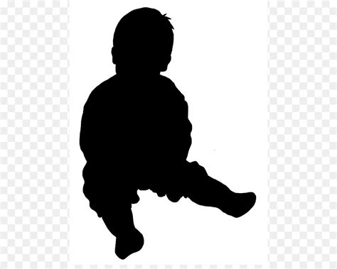 infant child silhouette clip art baby png