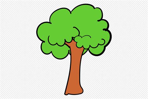 gambar pohon cemara animasi