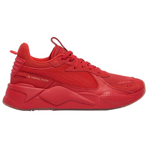 puma leather rs  shoes  red  men lyst
