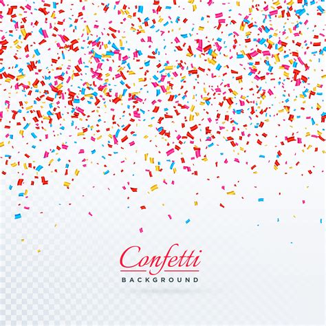 colorful falling confetti background design download