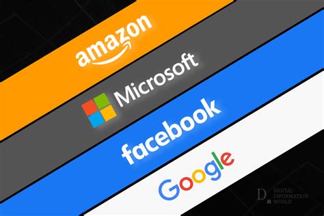 big tech companies google amazon facebook microsoft   place  candidates