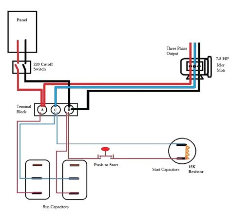 phase converter wiring diagram sample wiring diagram sample
