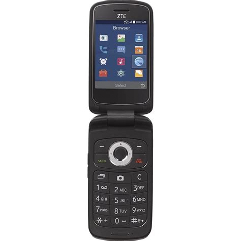 Tracfone Zte Z233 4g Lte Prepaid Phone Comes With A Sim Card Which Is