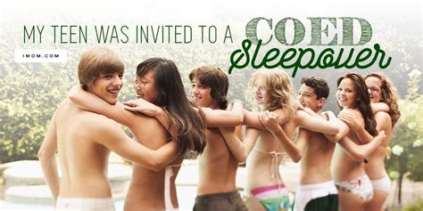 my teen was invited to a coed sleepover imom