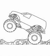Monster Truck Coloring Pages Mohawk Warrior Simple Template Toddlers Vehicles Momjunction Backhoe Wheels Hot Max Comments Wonderful sketch template
