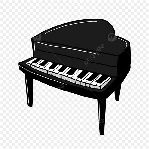 musical instrument white transparent black piano black  white