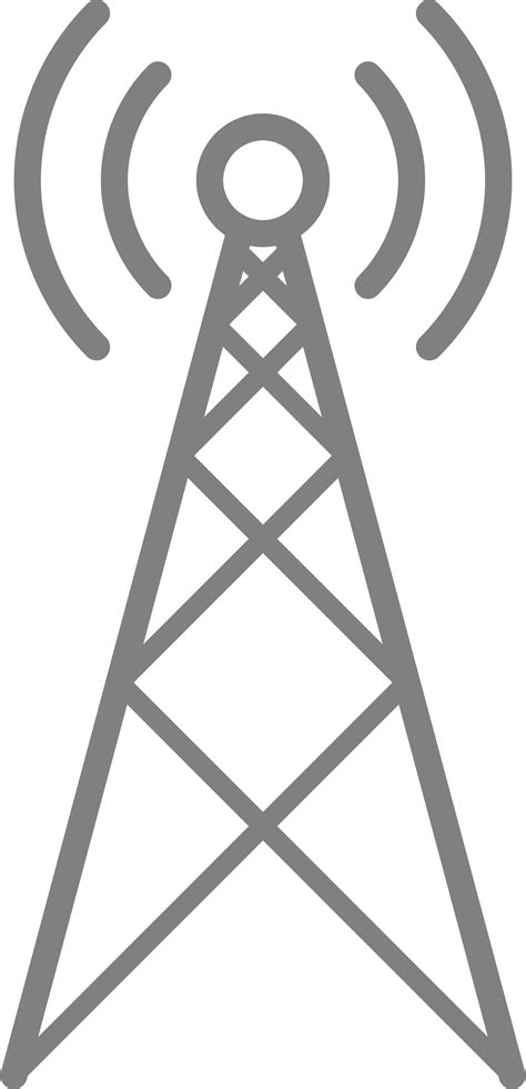 clipart signal tower