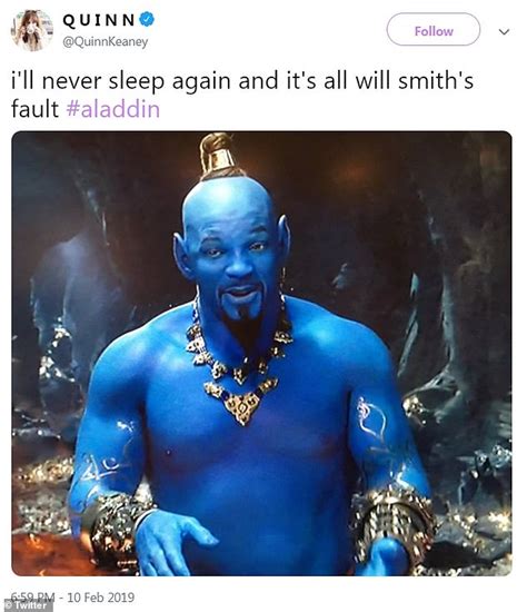 Aladdins Genie Revealed Will Smith Appears In New Trailer Daily
