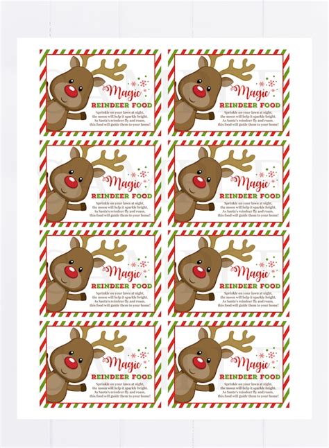 magic reindeer food labels ubicaciondepersonascdmxgobmx