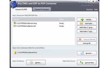 DWG DXF to PDF Converter screenshot #0