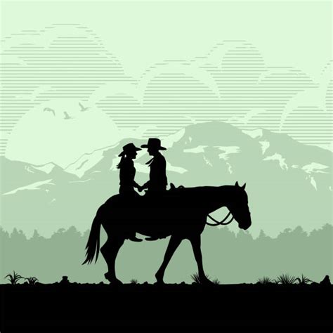 Best Cowgirl Silhouette Illustrations Royalty Free Vector Graphics