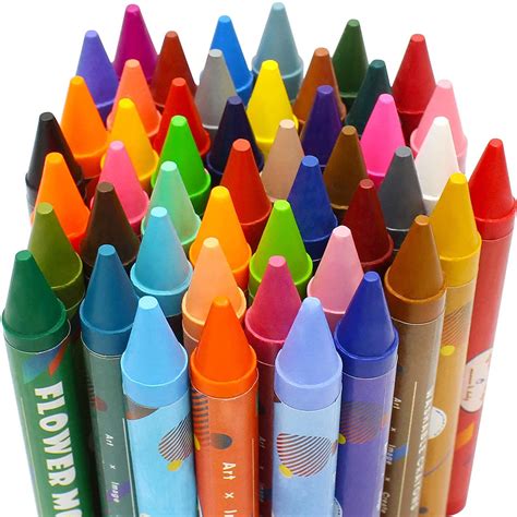 large crayons  kids ages    colors nontoxic crayons etsy