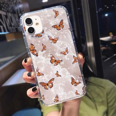 girls butterfly case  iphone  pro max mini iphone  pro etsy