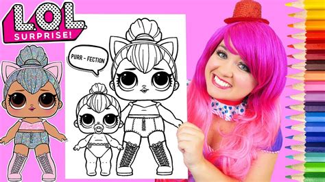 ideas  coloring lol doll kitty queen coloring page