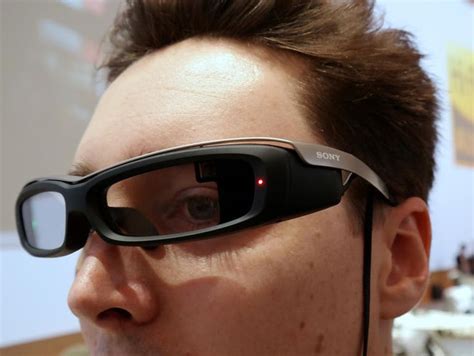 sonys concept eyeglass smart specs eye  google glass fitness smart  wearable