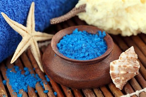 blue spa stock image image  products lifestyle closeup