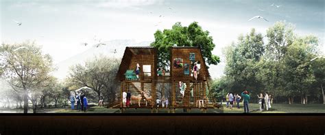 konteks karya pemenang lomba desain rumah kayu 2014