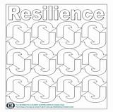 Resilience Activity Sheet sketch template