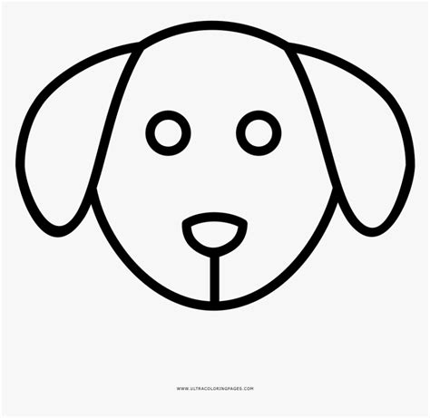 dog face coloring page como desenhar   de um cachorro hd png