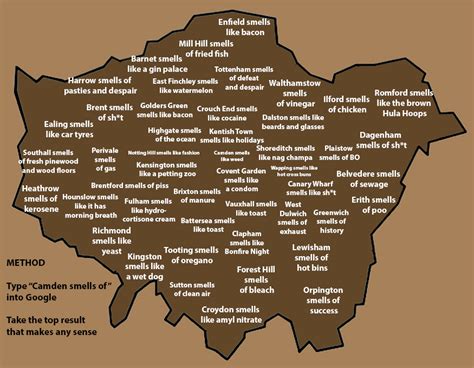 london smell map londonist