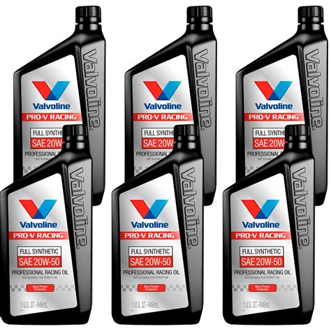 valvoline  pro  racing oil   quarts