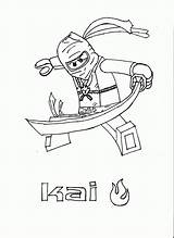 Coloring Ninjago Pages Kai Jay Comments Zx sketch template