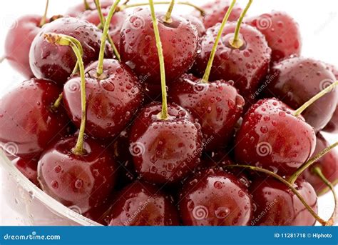 red cherry stock photo image  stone heart drupaceous